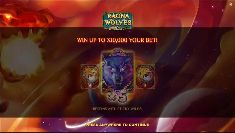 Play RagnaWolves WildEnergy Slot Info and Rules