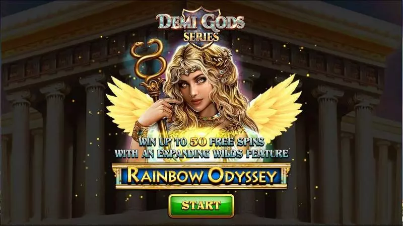Play Rainbow Odyssey Slot Introduction Screen