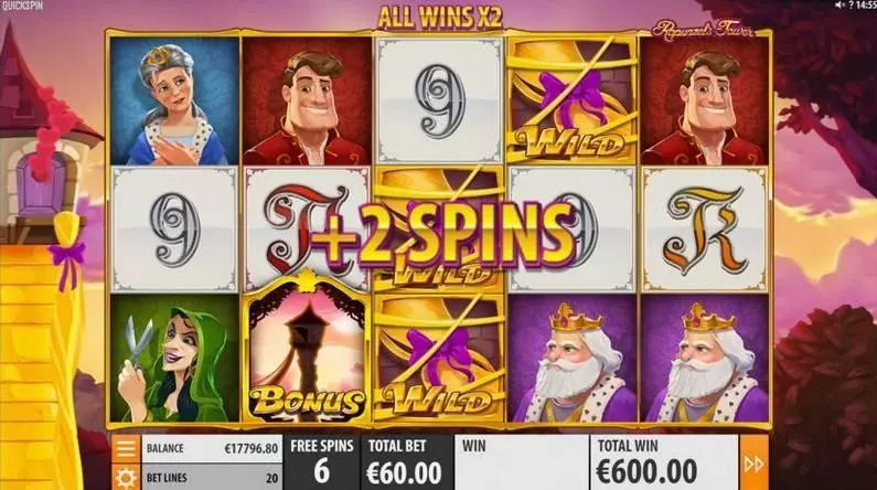 Play Rapunzel's Tower Makeover  Slot Bonus 2