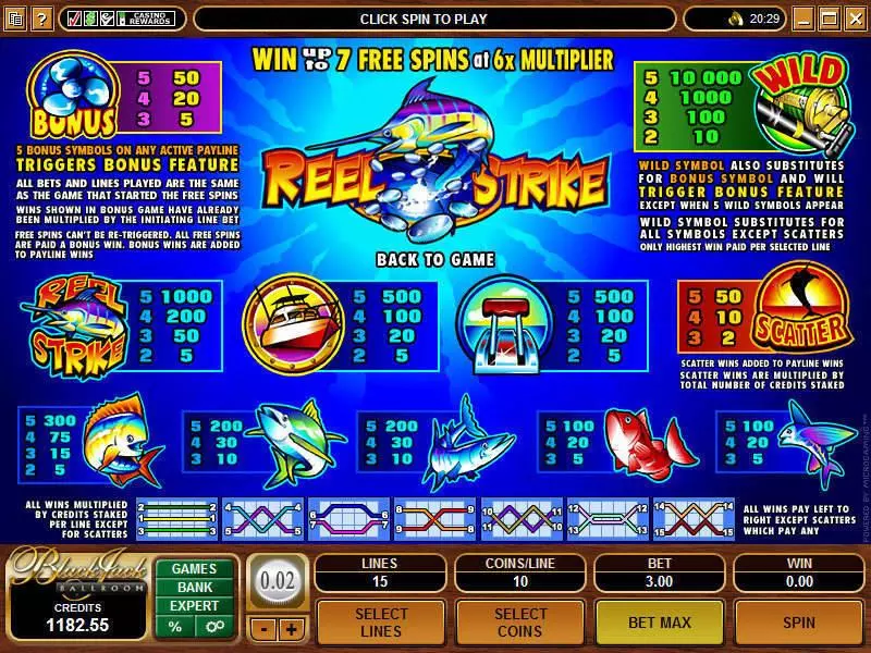Play Reel Strike Slot Info and Rules