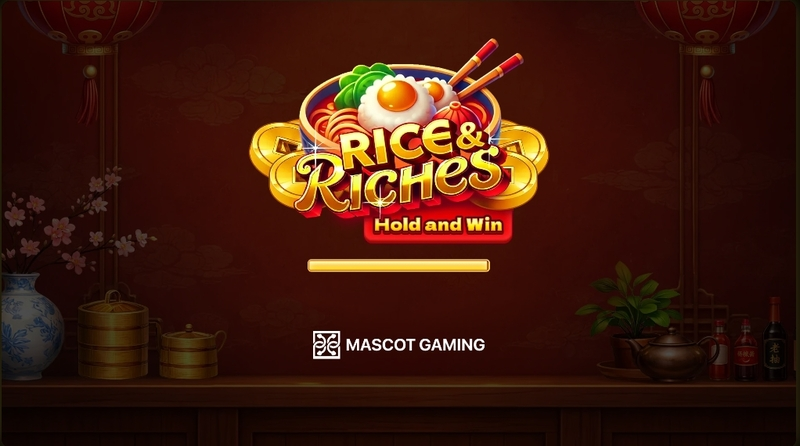 Play Rice and Riches Slot Introduction Screen