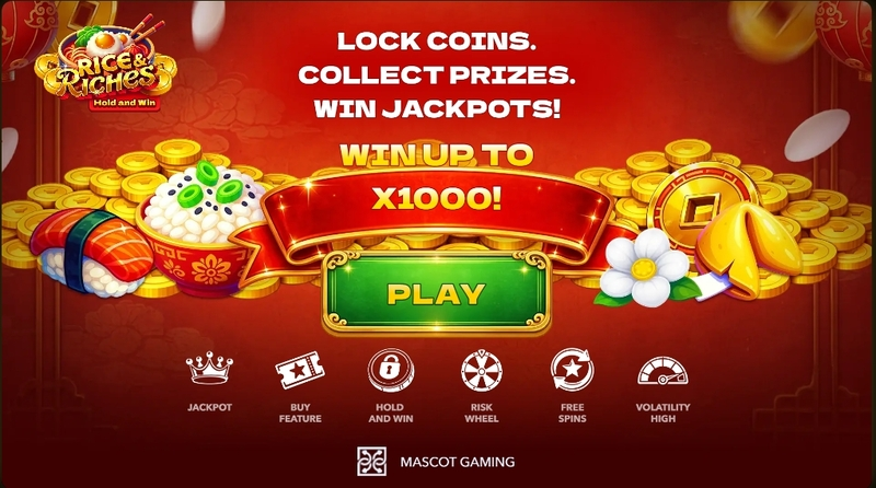 Play Rice and Riches Slot Info and Rules