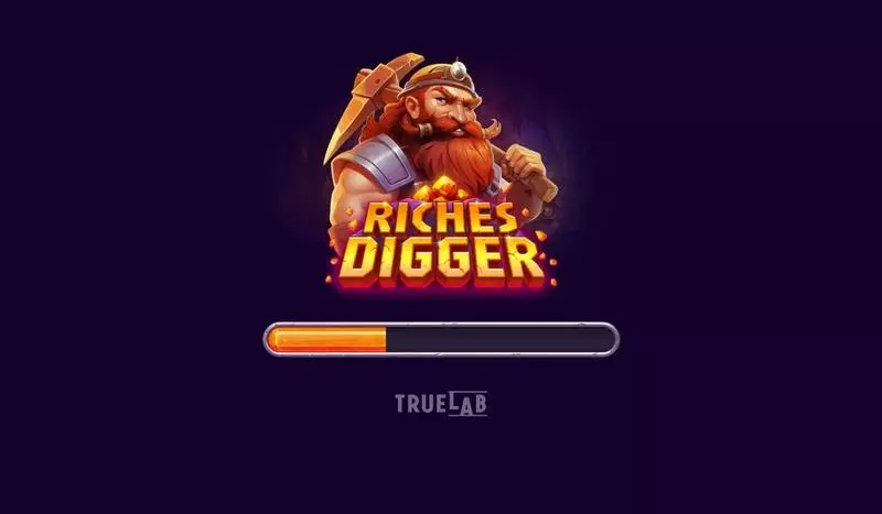 Play Riches Digger Slot Introduction Screen