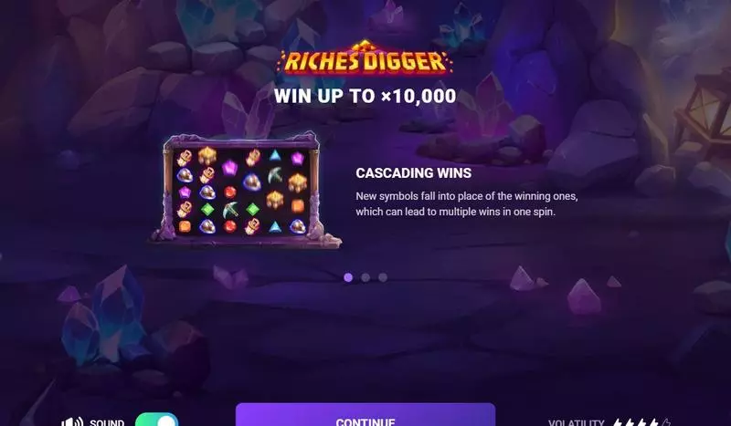 Play Riches Digger Slot Info and Rules