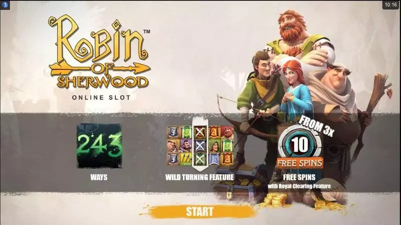 Play Robin of Sherwood Slot Info and Rules