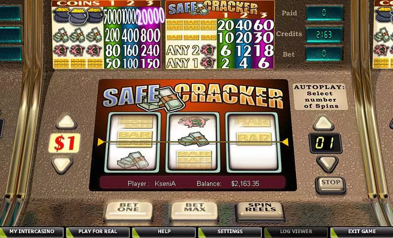 Play Safe Cracker Slot Main Screen Reels