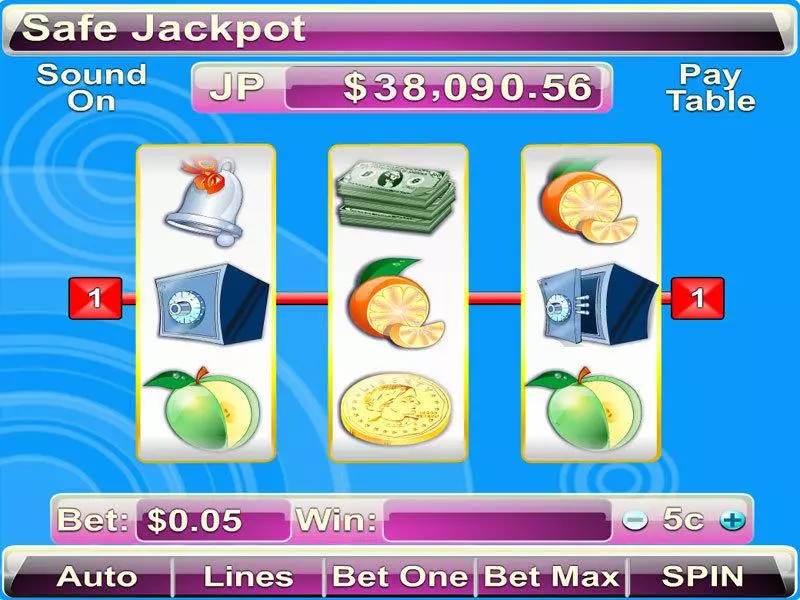 Play Safe Jackpot Slot Main Screen Reels