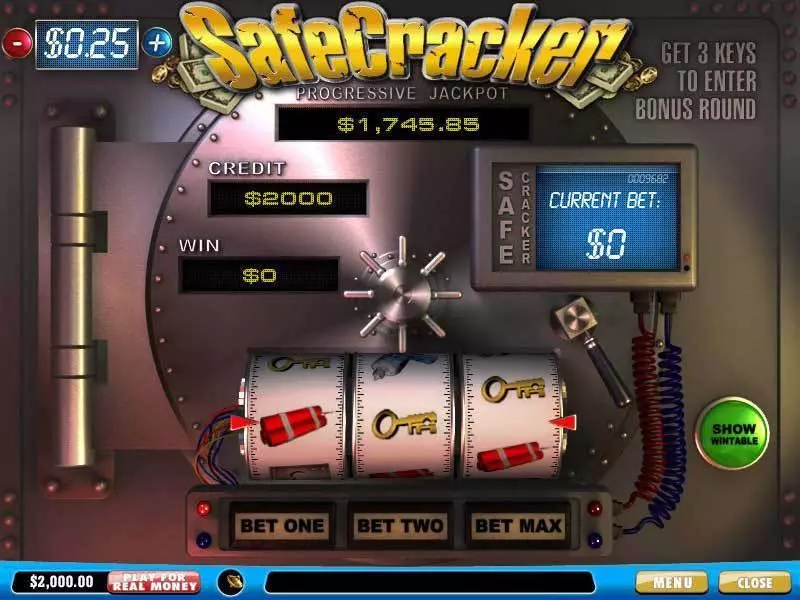 Play SafeCracker Slot Main Screen Reels