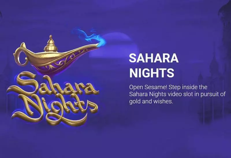 Play Sahara Night Slot Info and Rules