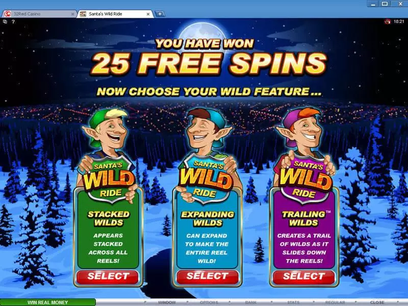 Play Santa's Wild Ride Slot Bonus 2