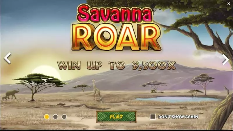 Play Savanna Roar Slot Free Spins Feature