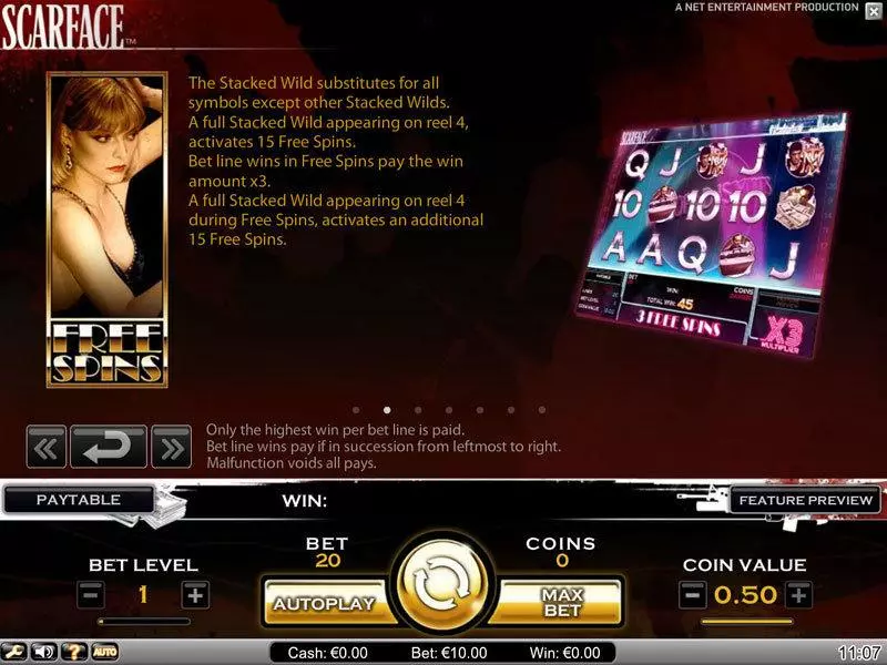 Play Scarface Slot Bonus 2