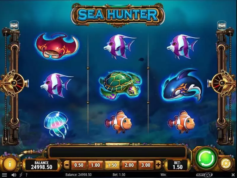 Play Sea Hunter Slot Main Screen Reels