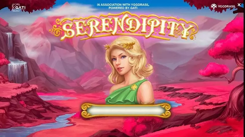 Play Serendipity Slot Introduction Screen