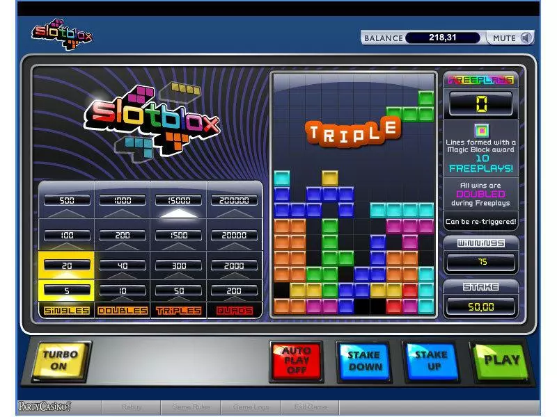 Play Slotblox Slot Main Screen Reels