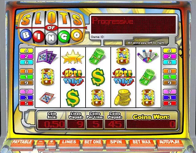 Play Slots of Bingo Slot Main Screen Reels