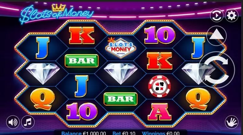 Play Slots of Money  Slot Main Screen Reels