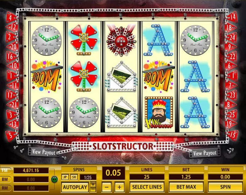 Play Slotstructor Slot Main Screen Reels