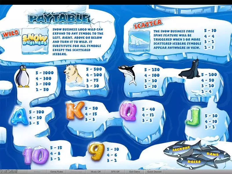 Play Snow Business Slot Info and Rules