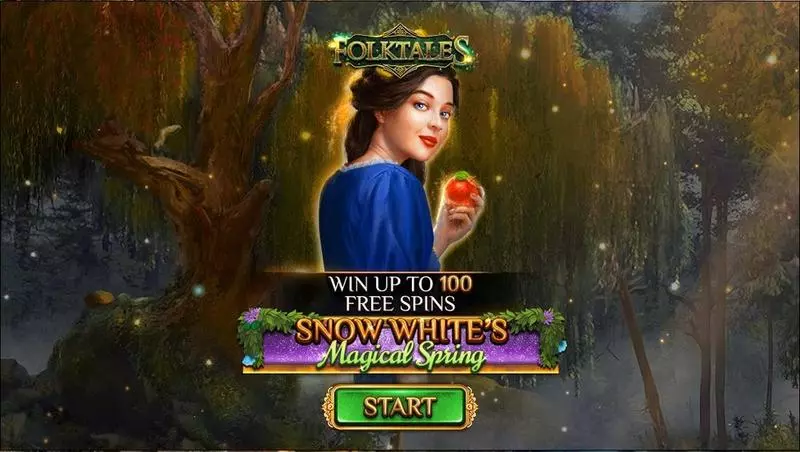 Play Snow White’s Magical Spring Slot Introduction Screen