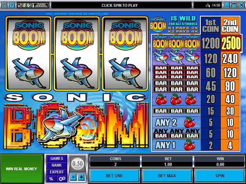 Play Sonic Boom Slot Main Screen Reels