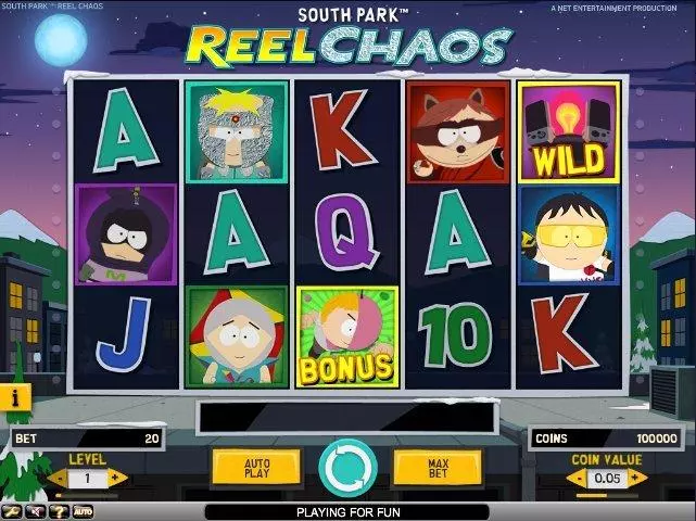 Play South Park: reel chaos Slot Main Screen Reels