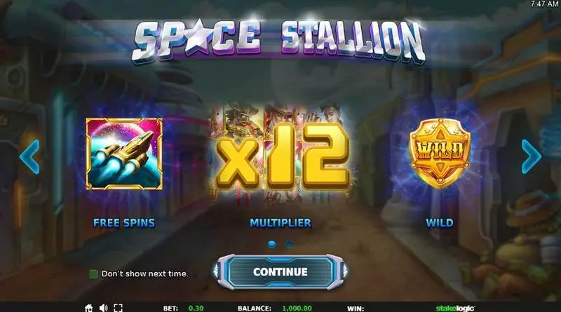 Play Space Stallion Slot Info and Rules