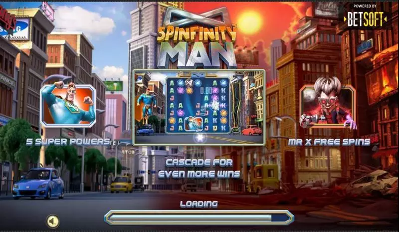 Play Spinfinity Man Slot Info and Rules