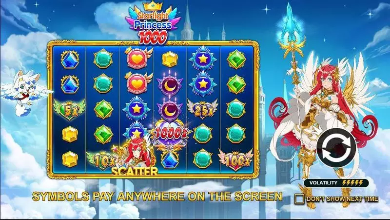 Play Starlight Princess 1000 Slot Info and Rules