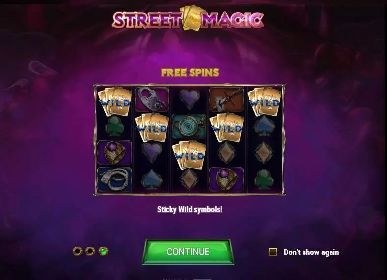 Play Street Magic Slot Info and Rules