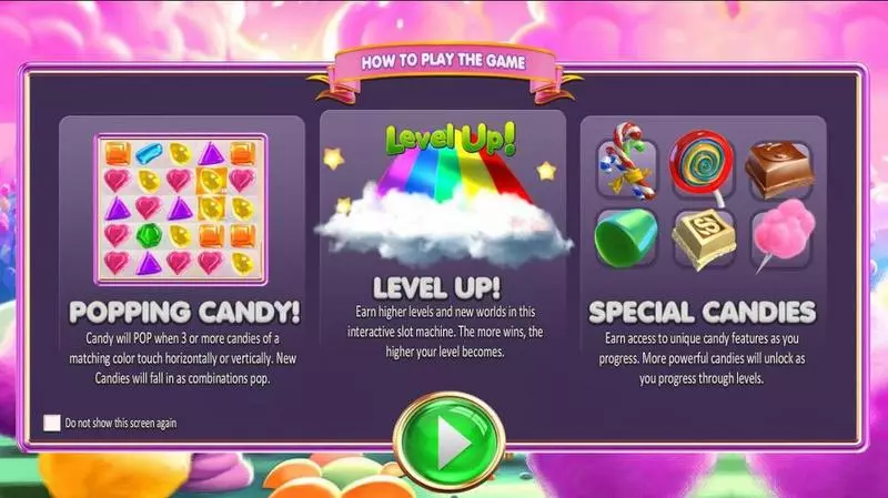 Play Sugar Pop Slot Info and Rules