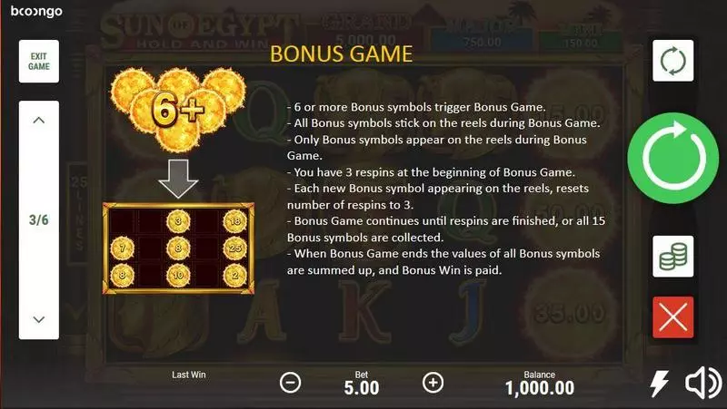 Play Sun Of Egypt Slot Bonus 2