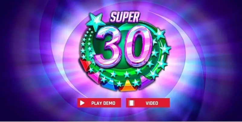 Play Super 30 Stars Slot Introduction Screen