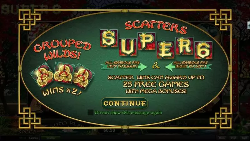 Play Super 6 Slot Info and Rules