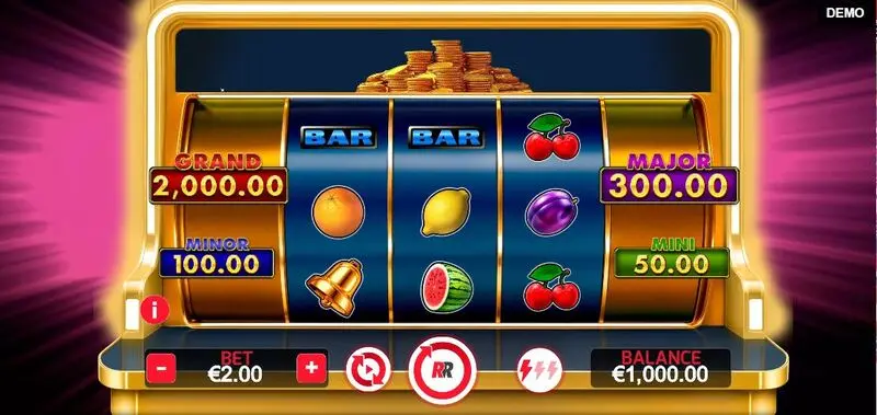 Play Super Coins Slot Main Screen Reels