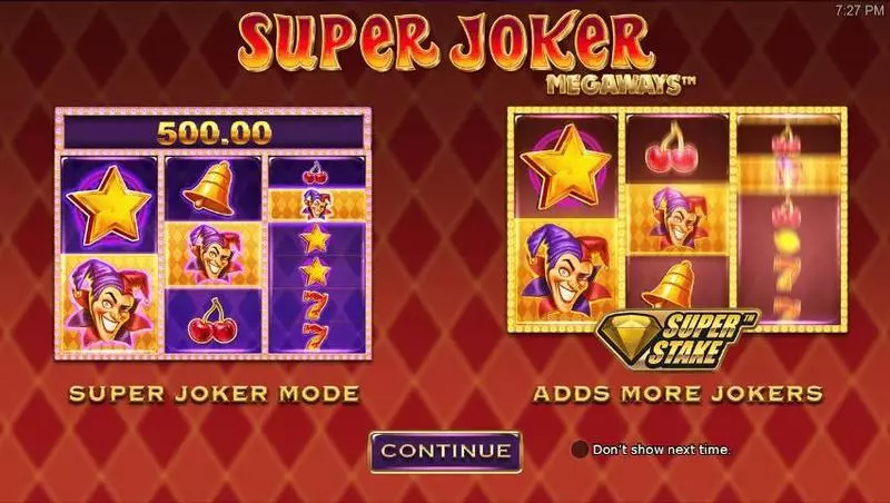 Play Super Joker Megaways Slot Info and Rules