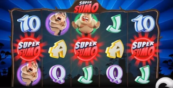 Play Super Sumo Slot Main Screen Reels