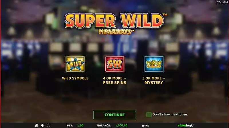 Play Super Wild Megaways Slot Info and Rules