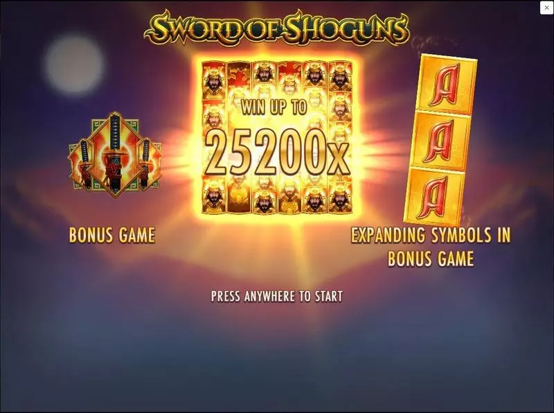 Play Sword Of Shoguns Slot Bonus 1