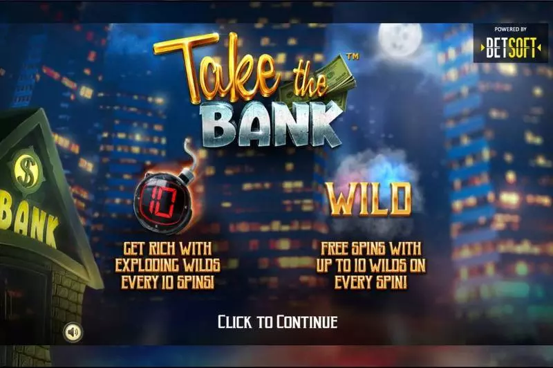 Play Take the Bank Slot Info and Rules