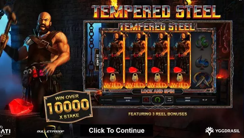 Play Tempered Steel Slot Info and Rules