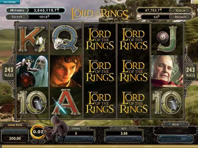Play The Lord of the Rings Slot Bonus 1
