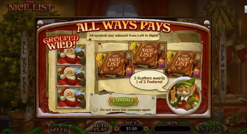 Play The Nice List Slot Info and Rules