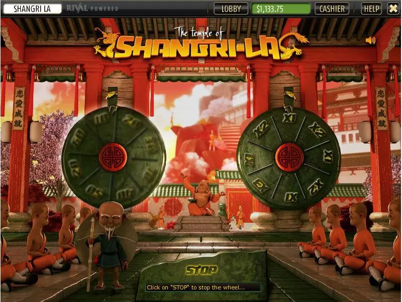 Play The Temple of Shangri-La Slot Bonus 1