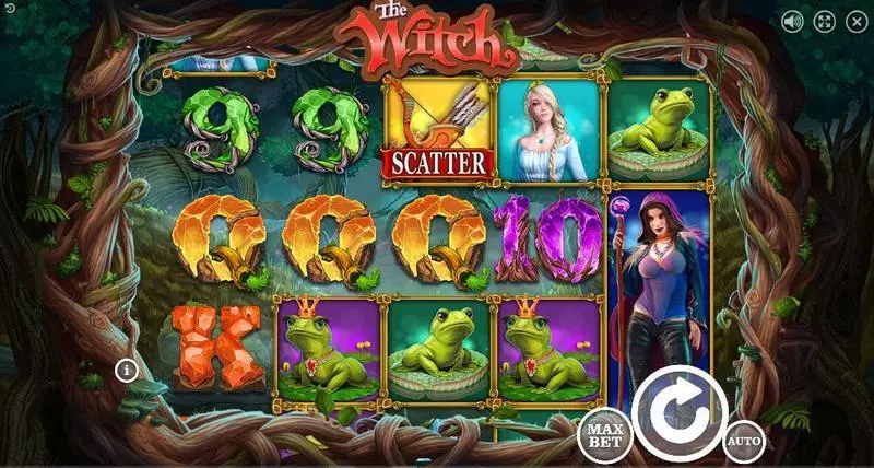 Play The Witch Slot Main Screen Reels