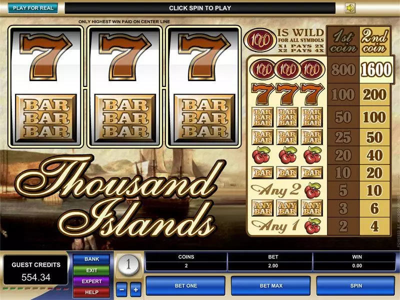 Play Thousand Island Slot Main Screen Reels