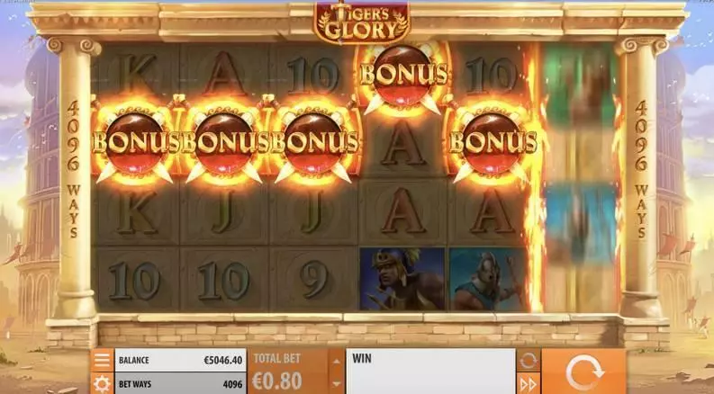 Play Tiger's Glory Slot Bonus 1