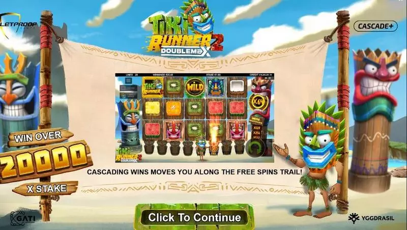 Play Tiki Runner 2 DoubleMax Slot Info and Rules