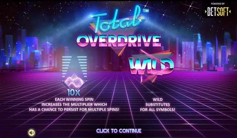 Play Total Overdrive Slot Info and Rules