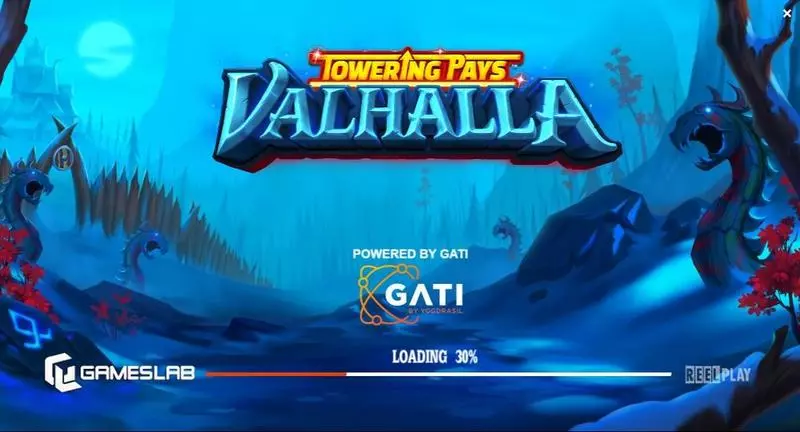 Play Towering Pays Valhalla Slot Introduction Screen